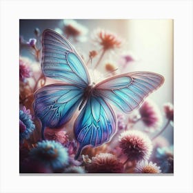 Beautiful Butterfly Art 1 Canvas Print