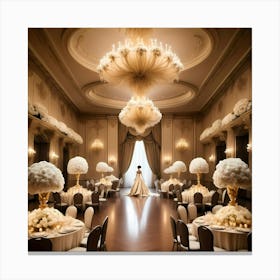 Wedding Reception Canvas Print