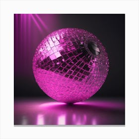 Disco Ball Canvas Print