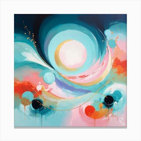 Abstract Painting Canvas Print