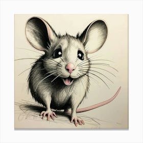 Cute Mouse Canvas Print