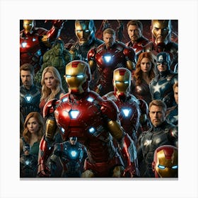 Avengers 1 Canvas Print