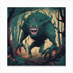 Mythical Creature Canvas Print