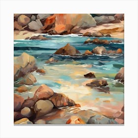 California Beach 11 Canvas Print