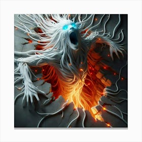 Demon 4 Canvas Print