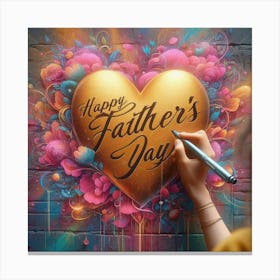 Happy Father'S Day 8 Canvas Print