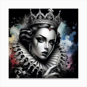 Queen Of Hearts Canvas Print