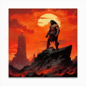 The Warlord Canvas Print