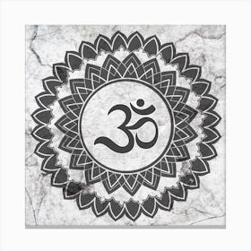Yoga Mandala Zen Canvas Print