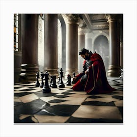 The Broken King Canvas Print