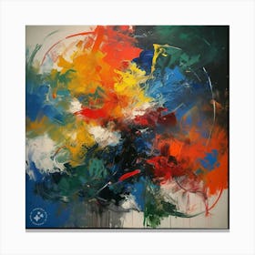 Abstract Painting Canvas Print