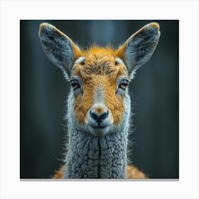 Deer Portrait Canvas Print