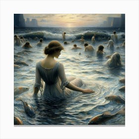 Mermaid 21 Canvas Print