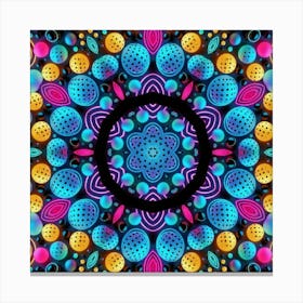 Abstract Psychedelic Mandala 1 Stampe su tela