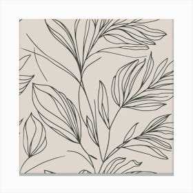 Ivy Leaves Canvas Print