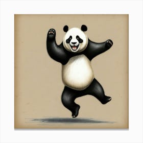 Panda Bear 37 Canvas Print