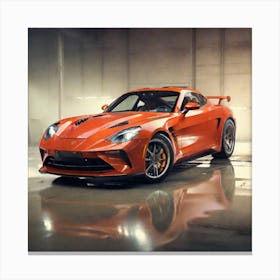 Chevrolet Viper Gt Canvas Print