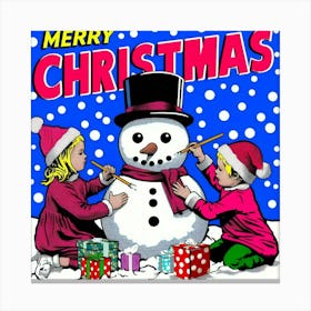 Merry Christmas 3 Canvas Print