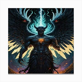 Demons And Angels Canvas Print