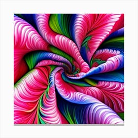 Abstract Hue 4 Canvas Print