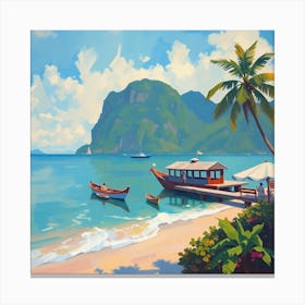 Thailand Beach Canvas Print