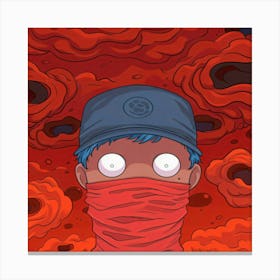 Ninja Boy Canvas Print