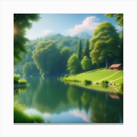 Landscape Wallpaper 10 Canvas Print