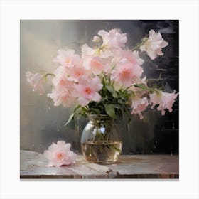 Flowers In A Vase 2 Canvas Print