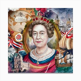 Queen Elizabeth I 21 Canvas Print