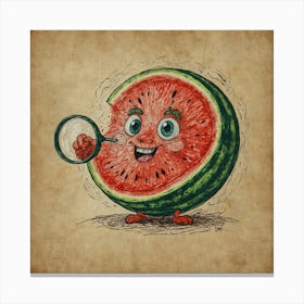 Watermelon 40 Canvas Print