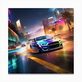 Need For Speed 28 Canvas Print