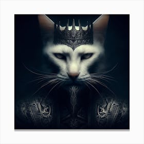 King Of Cats 2 Canvas Print