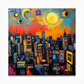 Cityscape 1 Canvas Print