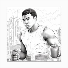 Muhammed Ali Canvas Print