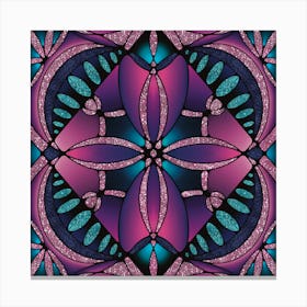 Stained Glass Pattern 1 Canvas Print