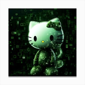 Hello Kitty Collection By Csaba Fikker 63 Canvas Print