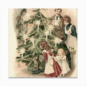 Vintage Christmas 6 Canvas Print