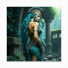 Egyptian Goddess 18 Leinwandbild