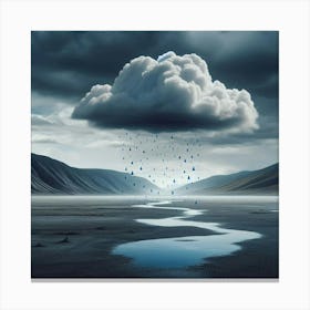 Rain Clouds In The Sky Canvas Print