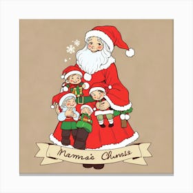 Santa Claus 2 Canvas Print