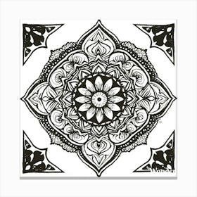 Mandala 8 Canvas Print