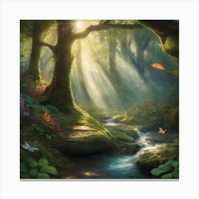 Fairy Forest Canvas Print