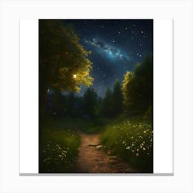 Path To The Stars Canvas Print