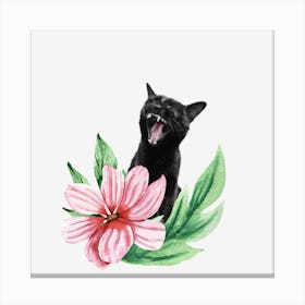 Yawn! Canvas Print