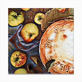 Apple Pie Canvas Print