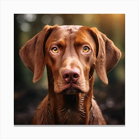 Portrait Of A Dog 7 Canvas Print