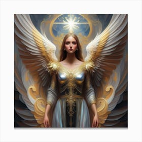 Angel Of Light 6 Canvas Print