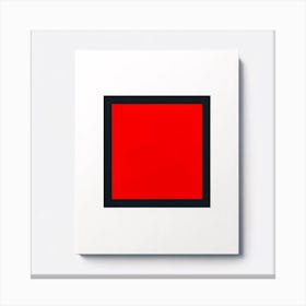 Red Square Canvas Print