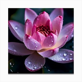 Lotus Flower 1 Canvas Print