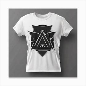 Triangle T - Shirt Canvas Print
